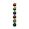 1.5" Green, Orange & Blue Disco Halloween Ball Ornaments, 6ct. by Ashland®